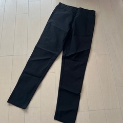 新品　ストレッチ パンツ　黒