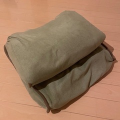 折りたたみ座椅子　緑の画像