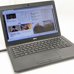 激安 ノートパソコン 12.5型 Dell Latitude 5280 中古 第7世代 i5 8GB 高速SSD 無線 Wi-Fi Bluetooth webカメラ Windows11 Office 保証付