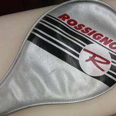 希少 ROSSIGNOL テニスラケット F200 carbon ケース付き 80年代 フランス製 ロシニョール カーボン 札幌 手稲の画像