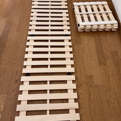 すのこ　折りたたみ　ニトリ　2枚
