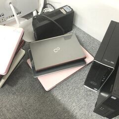ノートPCｘ８台 　デスクPCｘ２台　一体型ｘ1台　UPS　アダ...