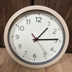 ニトリ　掛け時計の画像