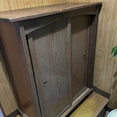 アンティーク家具 下駄箱