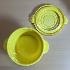 ル・クレーゼ フードコンテナ ３色セット（ダスキン）の画像