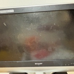 SHARP 液晶カラーテレビ lC-26E5 リモコン有