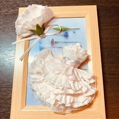 花びらでフレームドールつくりませんか🤗