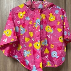 レインポンチョ⭐︎女の子　100cm