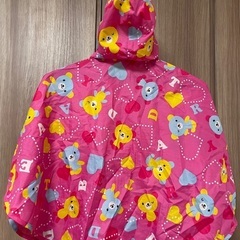 レインポンチョ⭐︎女の子　100cmの画像
