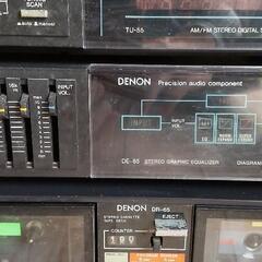 denon  システム　コンポ 　セット　＋　sony CDP-59の画像