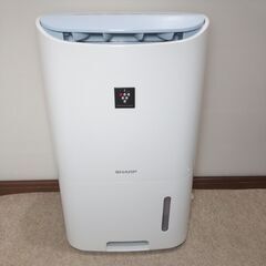 🍎シャープ 衣類乾燥 除湿機  プラズマクラスター CV-H71-W