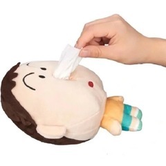 人気おもちゃ  ティッシュカバー2点セット