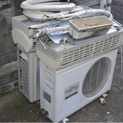 不要なエアコン取り外します！