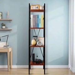 ウッドラック　4段　棚　インテリア　木目調　おしゃれ　ナチュラル　新品