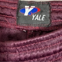 YALE メッシュ ハーフパンツ ワインレッド Lサイズの画像