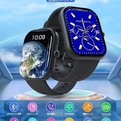 【新品】スマートウォッチ【2.01インチ大画面 Bluetooth 5.3】の画像