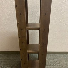 ラック 木製 棚 収納棚 本棚 収納ラック オープンラック ウッドラックの画像