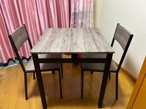 IKEA 家具 ダイニングセット　テーブル 椅子二脚