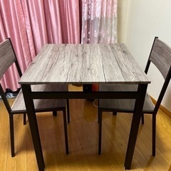 IKEA 家具 ダイニングセット　テーブル 椅子二脚