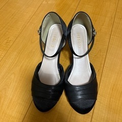 サンダルMサイズ黒の画像