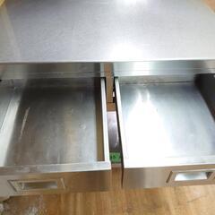 引き出し付きステンレス作業台 業務用の画像