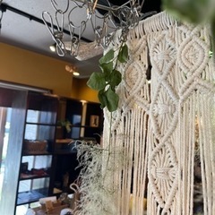マクラメ編み教室　in 西浅井まちづくりセンターの画像