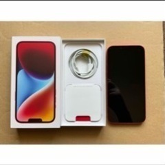 iPhone 14 Plus 128GB (PRODUCT)RED 最大容量バッテリー83%値下げしました。 の画像