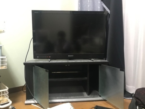 テレビ台 \u0026 SONYテレビ 2011年製