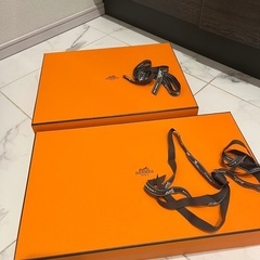 エルメス　空箱　リボン付きの画像