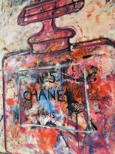 【決まりました✨️】Francfranc シャネル 絵画 油絵