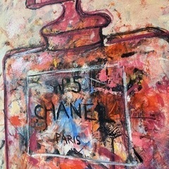 【決まりました✨️】Francfranc シャネル 絵画 油絵の画像