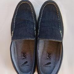 メンズ　カジュアルシューズ　Lee　25.5cm　おまけつき　5...