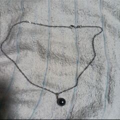 ≒▼▼j→→→m18-17番   天然貝核/本貝パール大粒ペンダントＢＫの画像