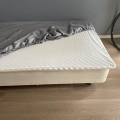 【無償提供】無印良品　セミダブルベッドの画像