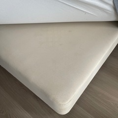 【無償提供】無印良品　セミダブルベッドの画像