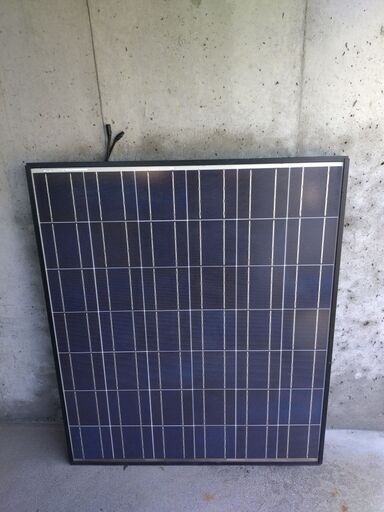 シャープ製中古の太陽電池パネルです。値下げしました
