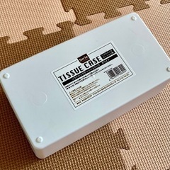 【お取引中】ティッシュケース　ホワイト　の画像