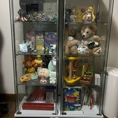 【決まりました】6月末まで　ガラスショーケース2個セットの画像