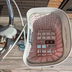 女の子用自転車　16インチ　補助輪付の画像