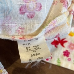 甚平　女の子　95サイズの画像