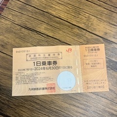 九州株主優待券
