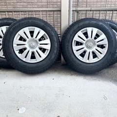 キャラバン　新車外し　タイヤ　ホイール キャラバン新車外し タイヤ・ホイールセット 4本 日産キャラバンの新車