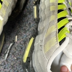 エアマックス95 ネオンイエロー　加水分解　27.5cmの画像