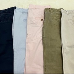 GAP コットンチノパン 5本セットの画像