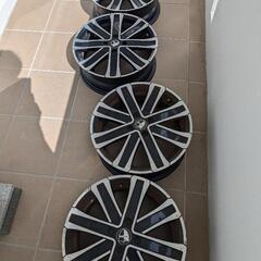 車ホイール現状渡し。(長期使用)