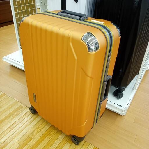 ★ジモティ割あり★TRAVELIST　スーツケース　オレンジ　クリーニング済　YJ2943