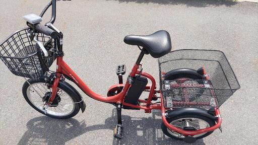 電動アシスト三輪自転車