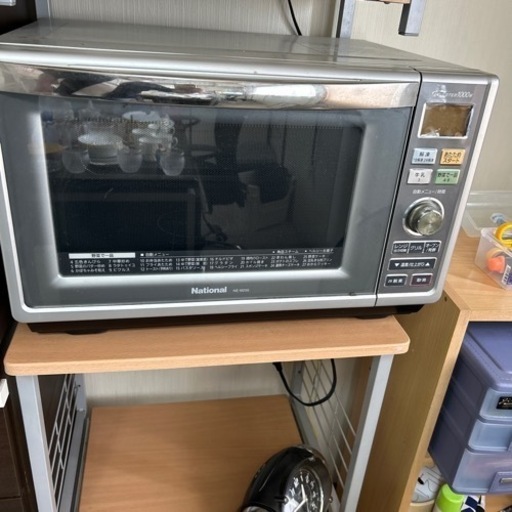 ナショナル　家電 キッチン家電 オーブンレンジ動作確認済みです\n