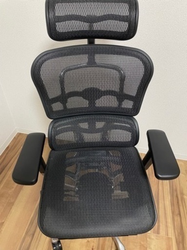 エルゴヒューマンプロ　オットマン付き　オフィスチェア