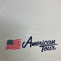 2406-724 American Tour 傘 ゴルフ用 中古 サビありの画像